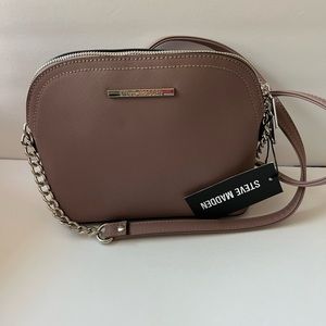NWT STEVE MADDEN DOME CROSSBODY BAG